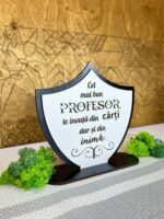 Trofeu personalizat Alb-Negru - imagine 2