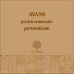 Avans pentru produse personalizate
