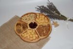 Platou din lemn „Floare” - Image 2