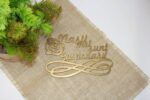 Topper personalizat "Nașii mei sunt gospodari" - imagine 2