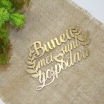 Topper personalizat "Buneii mei sunt gospodari"