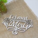 Topper personalizat  "Cei mai minunați miri"