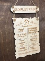 Panou "Regulile Casei" - Image 2