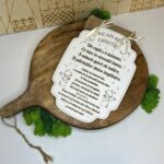Panou "De azi ești creștin"