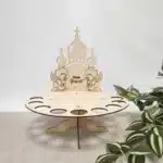 Suport pentru 9 ouă "Biserica cu Îngerași"