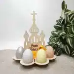 Suport pentru 8 ouă "Biserica mică" - imagine 2