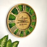 Ceas cu licheni "Acasă" - Image 2