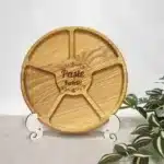 Platou rotund de 30 cm "Paște Fericit!"