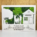 Panou cu licheni “Familie fericită”