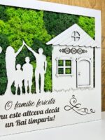 Panou cu licheni “Familie fericită” - imagine 6