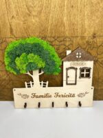 Suport pentru chei "Familie Fericită"