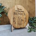 Platou floare cu personalizare - imagine 3