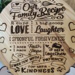 Platou rotund cu mâner cu personalizare - Image 3