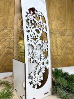 Cutie decorativă pentru o sticlă "Fulgi" - imagine 2