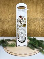 Cutie decorativă pentru o sticlă "Fulgi" - imagine 3