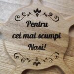Platou rotund cu personalizare - imagine 3