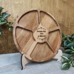 Platou rotund cu personalizare - imagine 2
