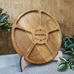 Platou rotund cu personalizare - imagine 2