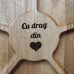 Platou rotund cu personalizare - imagine 3