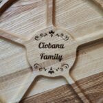 Platou rotund cu personalizare - imagine 3