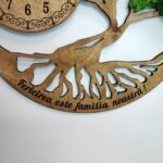 Ceas Arborele Vieții "Fericirea este familia noastră" - Image 3
