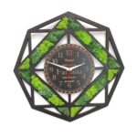 Ceas cu licheni "Geometric" - Image 4