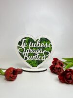 Trofeu cu licheni "Inimă" - Image 2