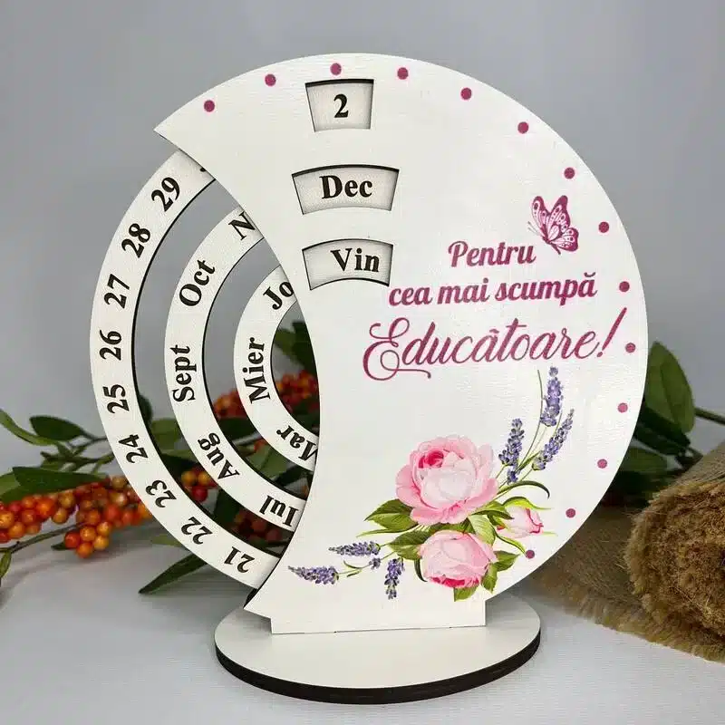 photo_25_2025-05-02_18-06-19-1.webp Calendar Veșnice Rotunde cu Tipar "Educătoare" - Image 1