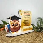Trofee din hmdf alb pentru Absolvenți Cu tipar - imagine 2
