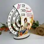 Calendar Veșnice Rotunde cu Tipar "Educătoare" - imagine 2