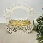 Coș cu flori