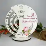 Calendar Veșnice Rotunde cu Tipar "Directoare"