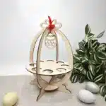 Suport oval pentru 8 ouă