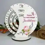 Calendar Veșnice Rotunde cu Tipar "Învățătoare"