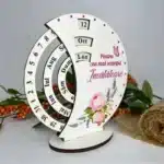 Calendar Veșnice Rotunde cu Tipar "Învățătoare" - imagine 2