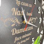 Ceas Hexagon 2 "La casa cu Nași buni, Dumnezeu face minuni!" - imagine 2