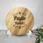 Platou rotund "Paște Fericit!"