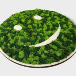 Panou "Smile" cu licheni - imagine 2