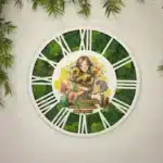 Ceas cu licheni pentru Educătoare