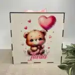 Pușculiță personalizată Ursuleț "Pentru vise mărețe"