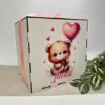 Pușculiță personalizată Ursuleț "Pentru vise mărețe" - Image 2