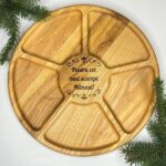 Platou personalizat din lemn