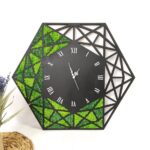 Ceas cu licheni  "Hexagon 2"